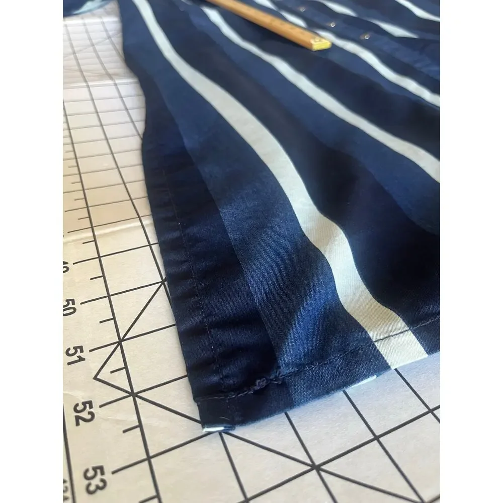 Ashley Stewart Women's Blue Denim Maxi Dress SZ 16 Button Up Long Sleeve Pockets - Picture 16 of 16